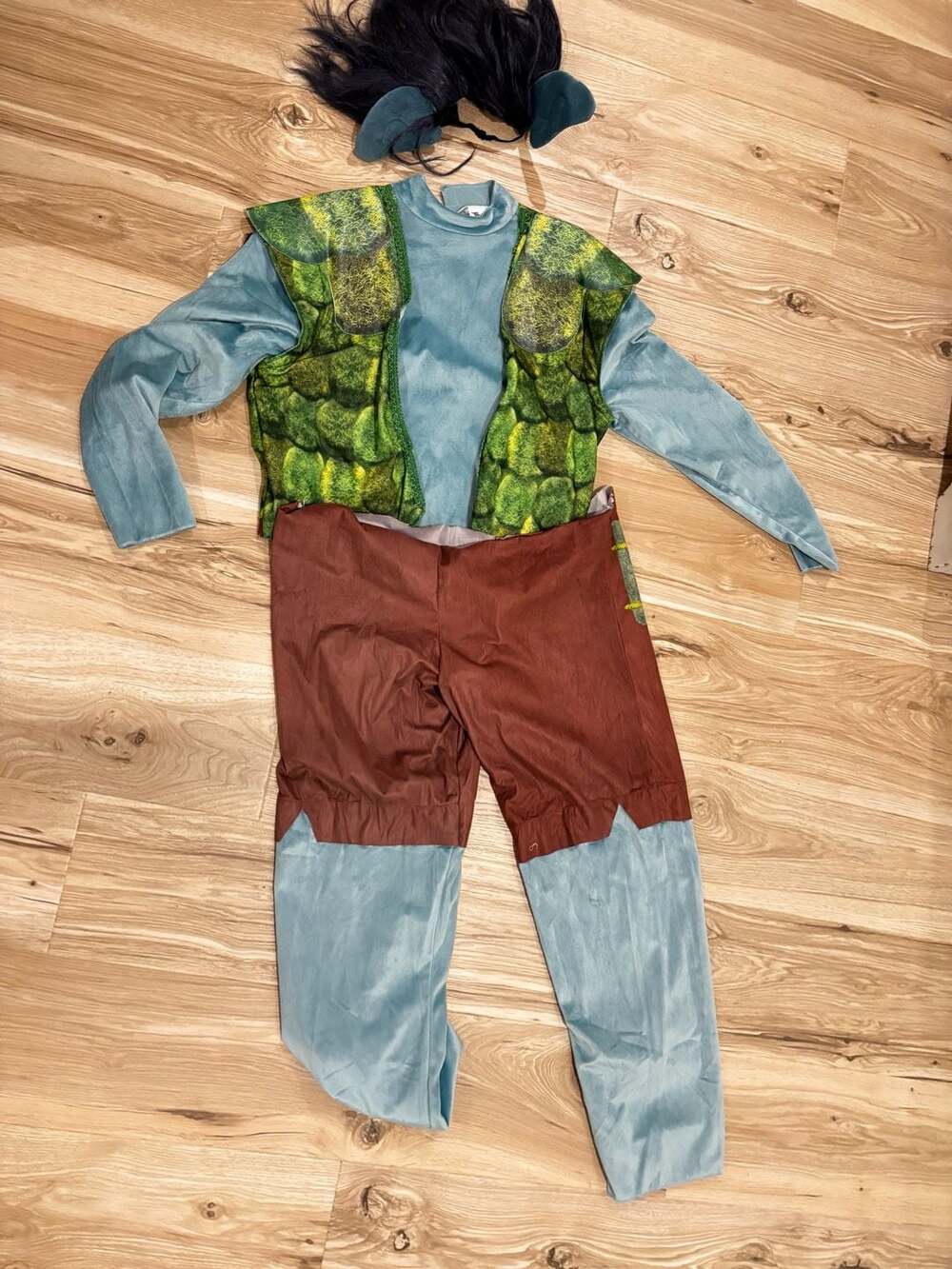 Trolls World Tour Branch Costume Size XL (42-46) Adult